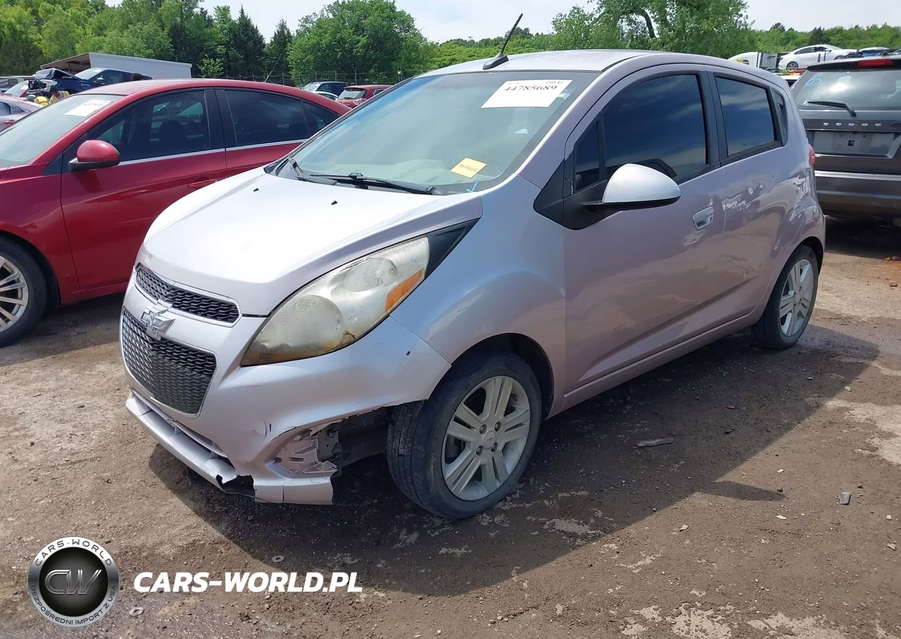 2013 Chevrolet Spark 1Lt Auto VIN:KL8CD6S98DC578117 - 2