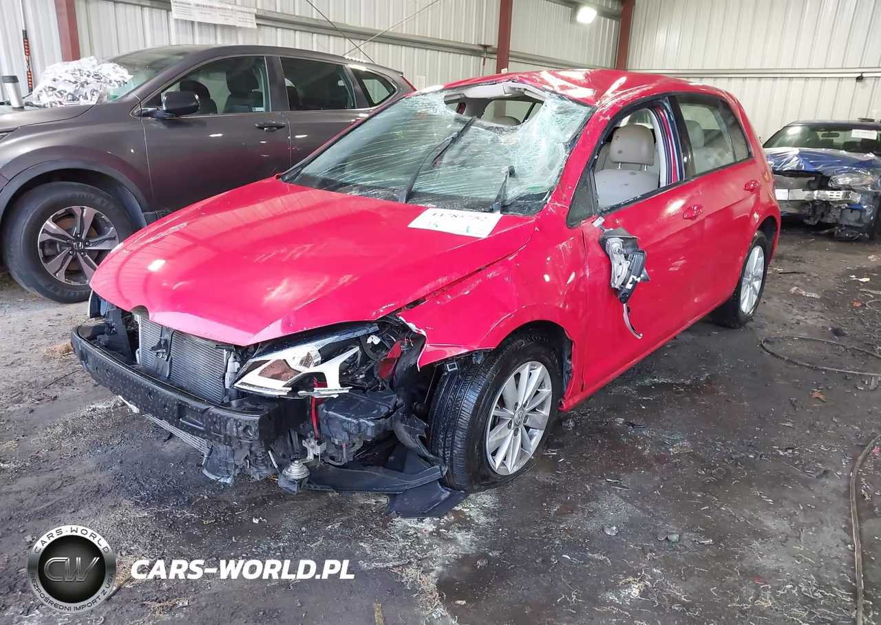 2015 Volkswagen Golf Tsi S 4-Door VIN:3VW217AU5FM013166 - 2