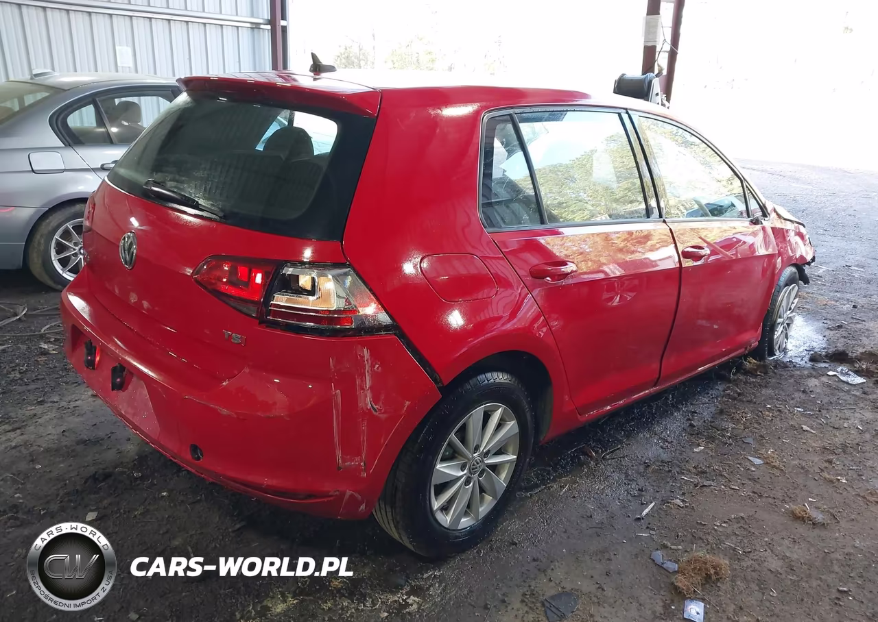 2015 Volkswagen Golf Tsi S 4-Door VIN:3VW217AU5FM013166 - 4
