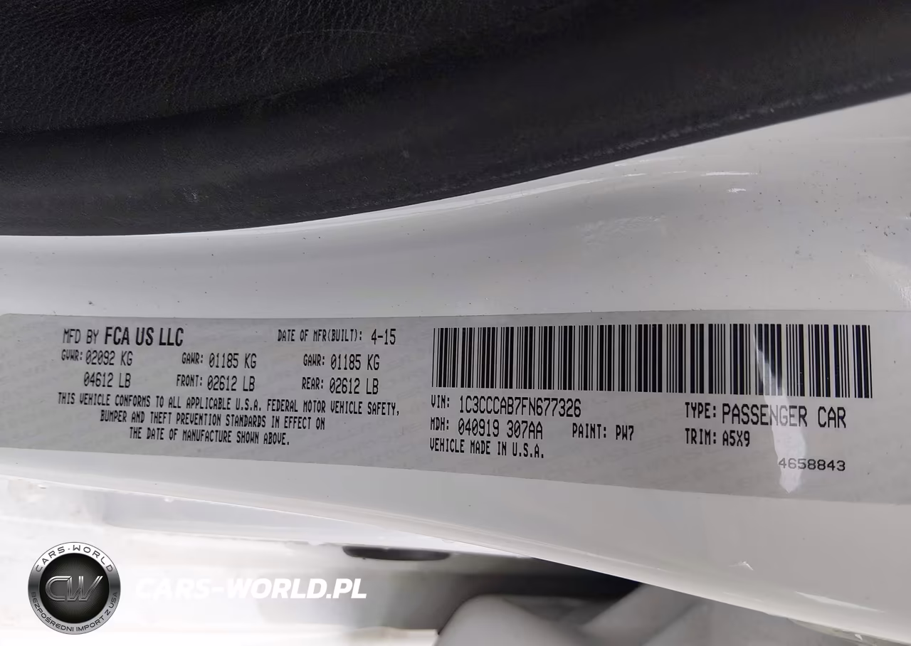 2015 Chrysler 200 Limited VIN:1C3CCCAB7FN677326 - 9