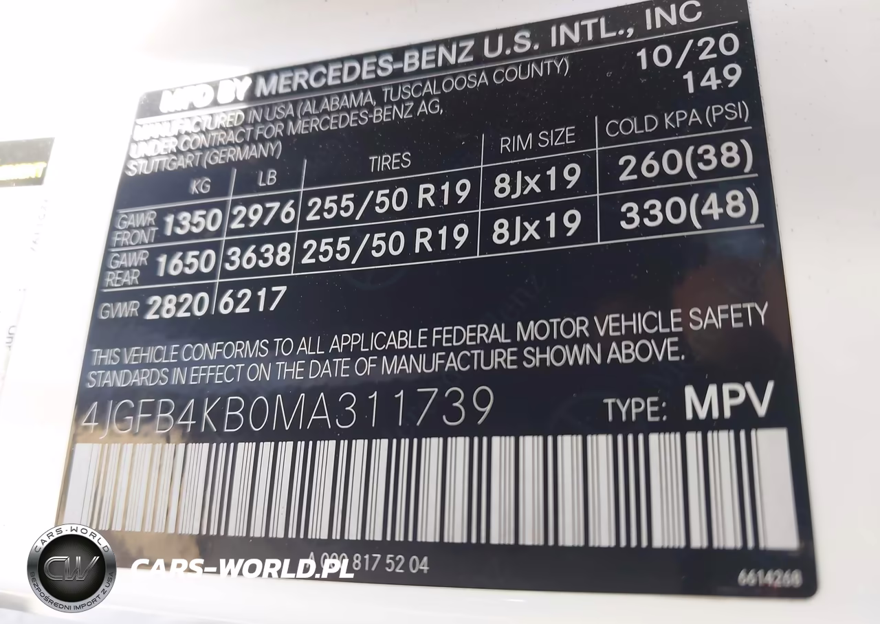 2021 Mercedes-Benz Gle 350 4Matic VIN:4JGFB4KB0MA311739 - 9