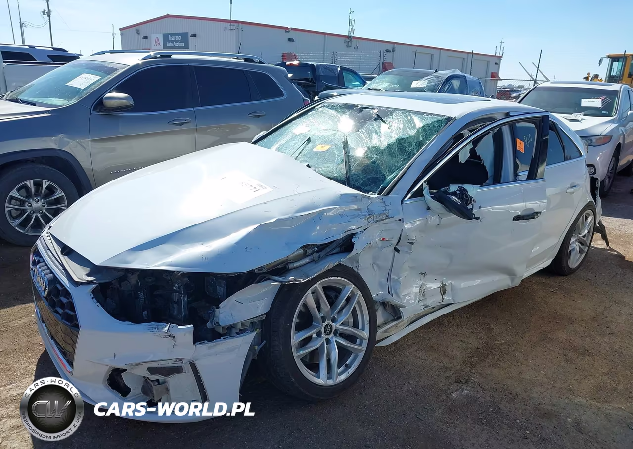 2023 Audi A4 Premium Plus 45 Tfsi S Line Quattro S Tronic VIN:WAUEAAF44PA036374 - 2