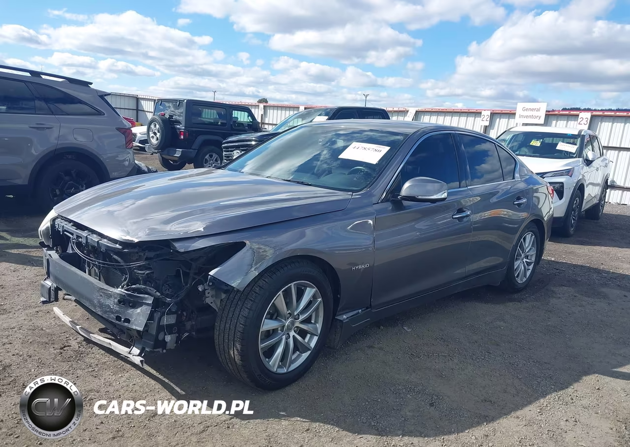 2014 Infiniti Q50 Hybrid Premium VIN:JN1AV7APXEM690448 - 2
