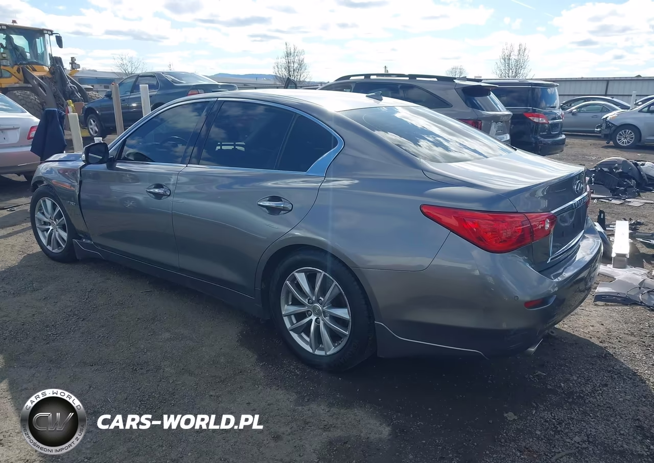 2014 Infiniti Q50 Hybrid Premium VIN:JN1AV7APXEM690448 - 3