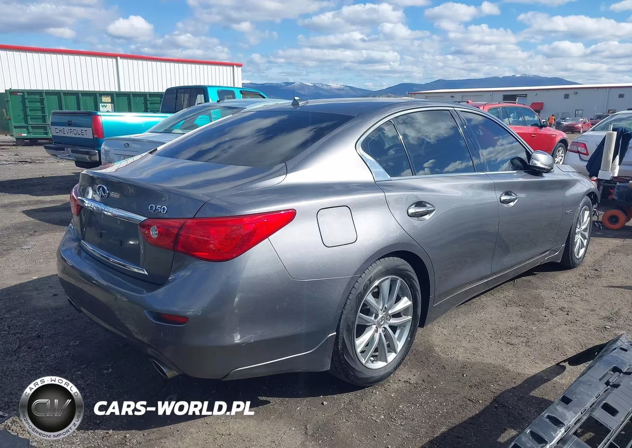 2014 Infiniti Q50 Hybrid Premium VIN:JN1AV7APXEM690448 - 4