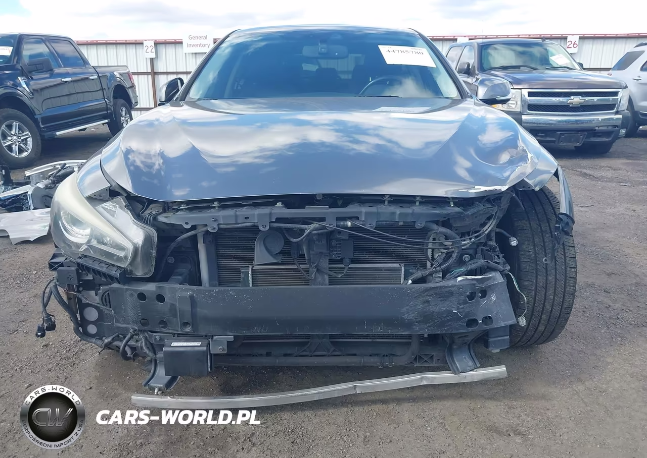 2014 Infiniti Q50 Hybrid Premium VIN:JN1AV7APXEM690448 - 6