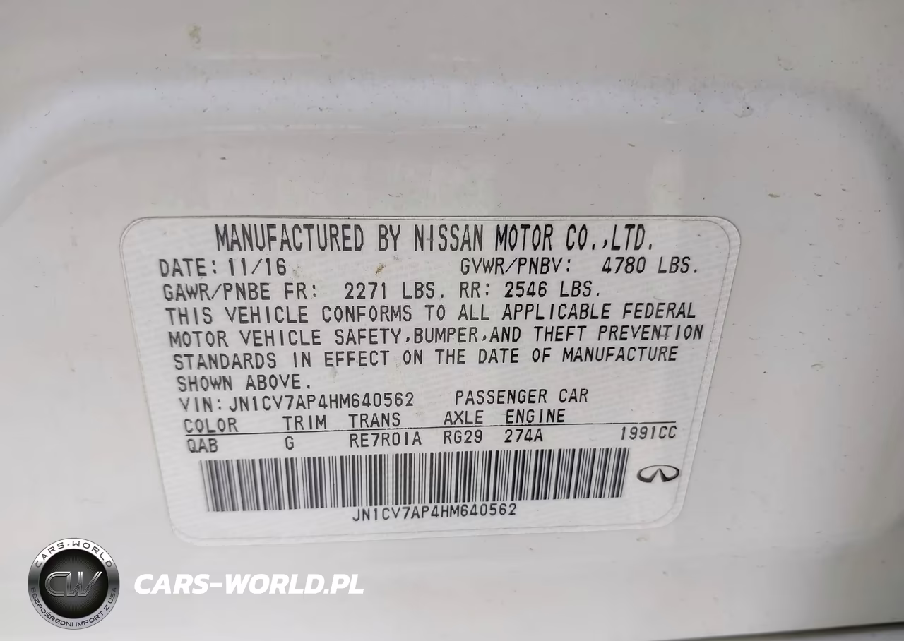 2017 Infiniti Q50 2.0T Premium VIN:JN1CV7AP4HM640562 - 9