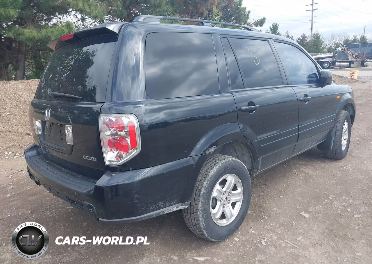 2008 Honda Pilot Vp VIN:5FNYF18228B050697 - 4
