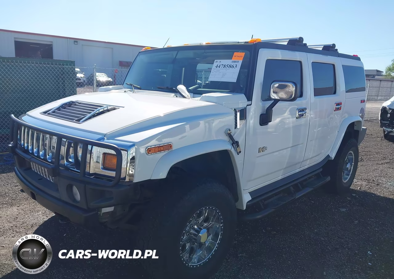 2003 Hummer H2 VIN:5GRGN23U83H143289 - 2