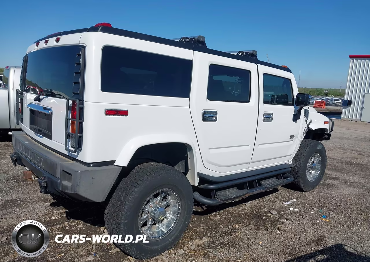 2003 Hummer H2 VIN:5GRGN23U83H143289 - 4