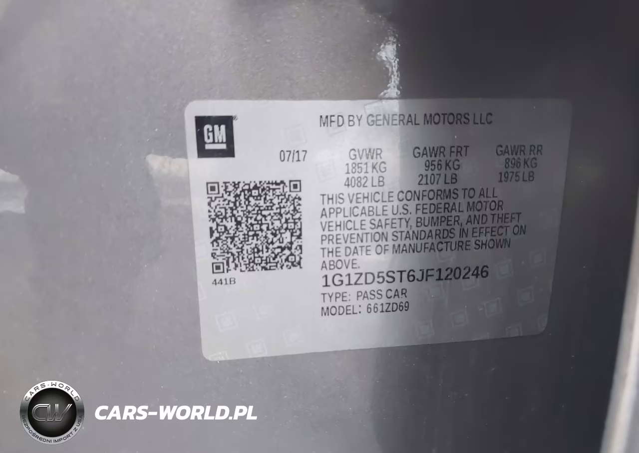 2018 Chevrolet Malibu Lt VIN:1G1ZD5ST6JF120246 - 9