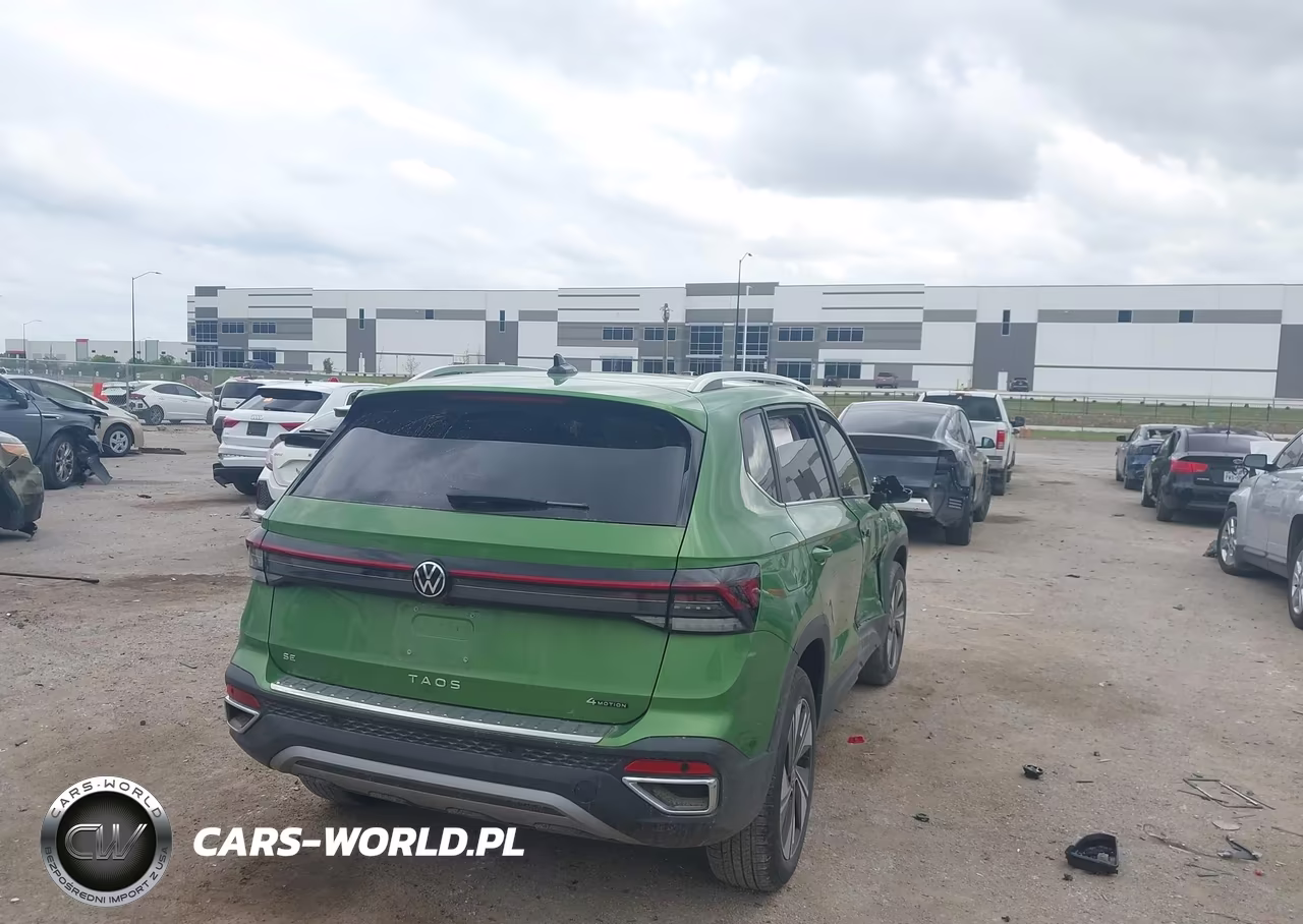 2025 Volkswagen Taos 1.5T Se VIN:3VVVC7B23SM076303 - 4