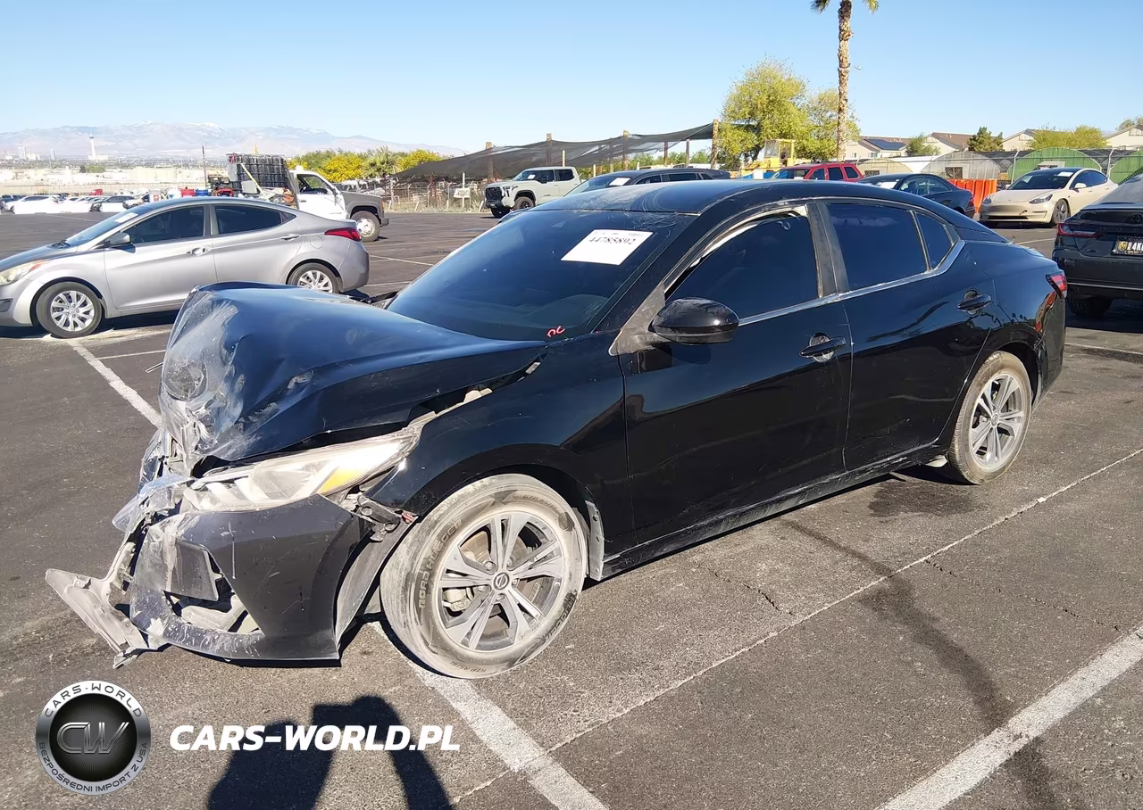 2021 Nissan Sentra Sv Xtronic Cvt VIN:3N1AB8CV6MY295544 - 2