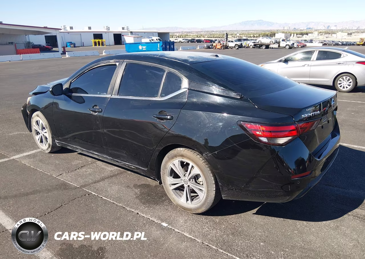 2021 Nissan Sentra Sv Xtronic Cvt VIN:3N1AB8CV6MY295544 - 3