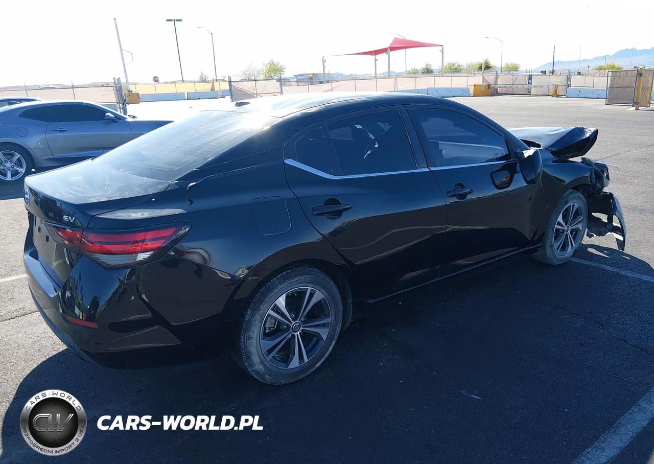 2021 Nissan Sentra Sv Xtronic Cvt VIN:3N1AB8CV6MY295544 - 4