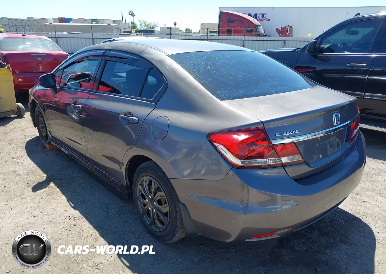 2015 Honda Civic Lx VIN:19XFB2F55FE001289 - 3