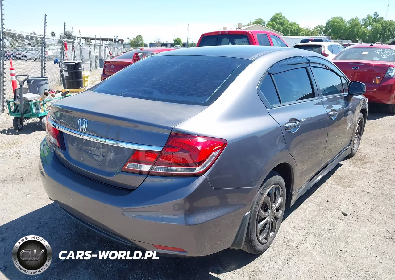 2015 Honda Civic Lx VIN:19XFB2F55FE001289 - 4