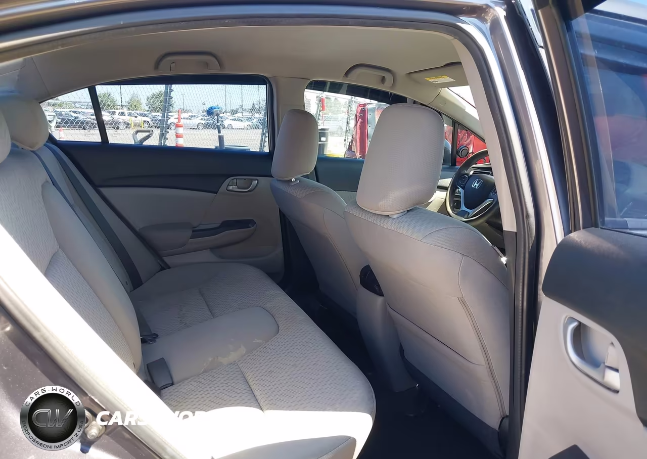 2015 Honda Civic Lx VIN:19XFB2F55FE001289 - 8