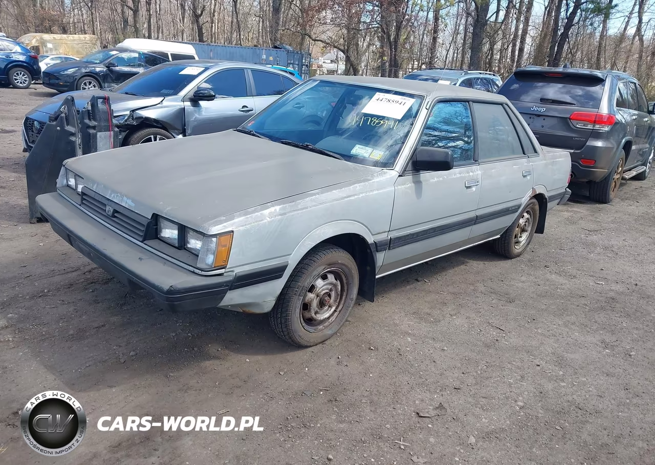 1987 Subaru Dl VIN:JF1AC42B2HC235257 - 2