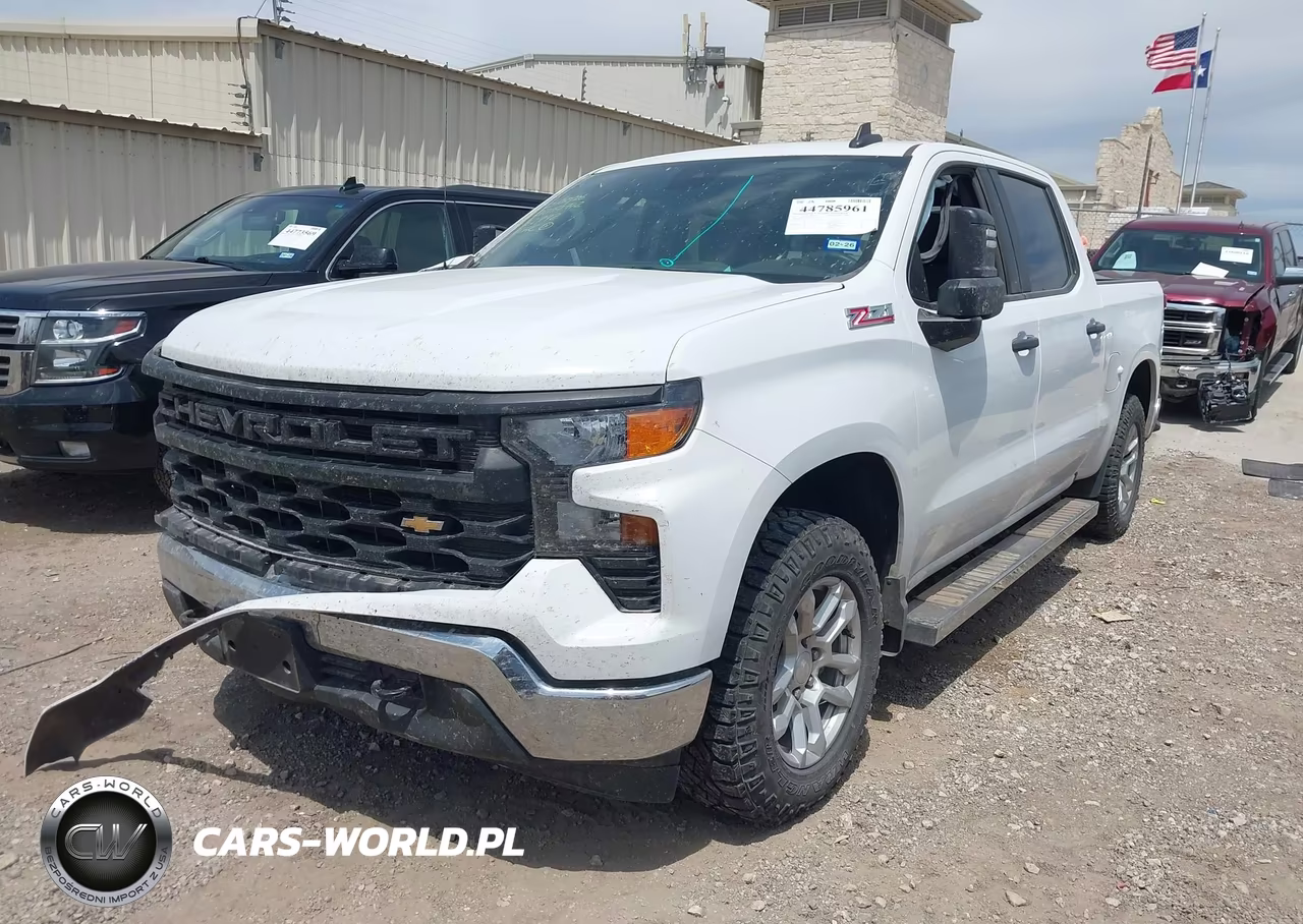 2023 Chevrolet Silverado 1500 4Wd Short Bed Wt VIN:1GCUDAED4PZ162792 - 2