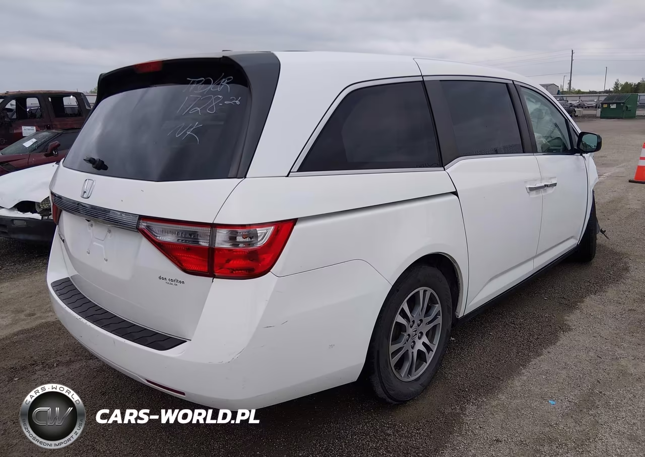 2012 Honda Odyssey Ex-L VIN:5FNRL5H67CB120162 - 4