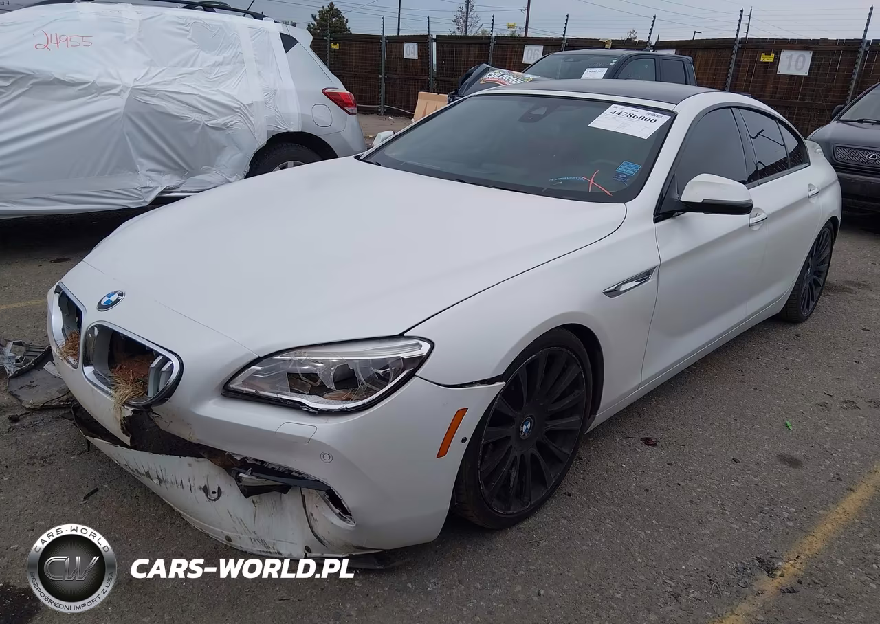 2016 BMW 650I Gran Coupe xDrive VIN:WBA6D6C59GGF94775 - 2