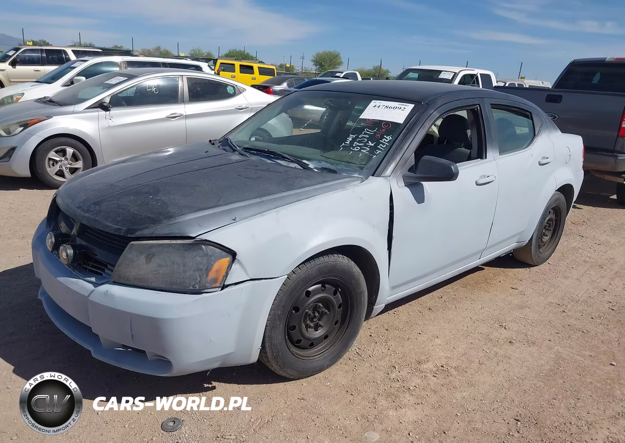2008 Dodge Avenger Se VIN:1B3LC46K08N683872 - 2