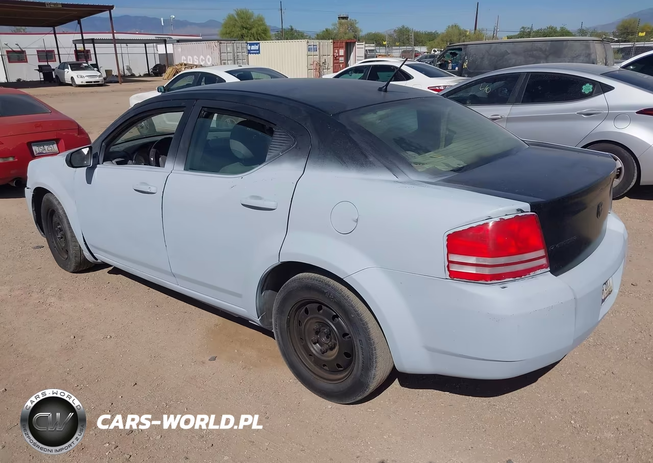 2008 Dodge Avenger Se VIN:1B3LC46K08N683872 - 3
