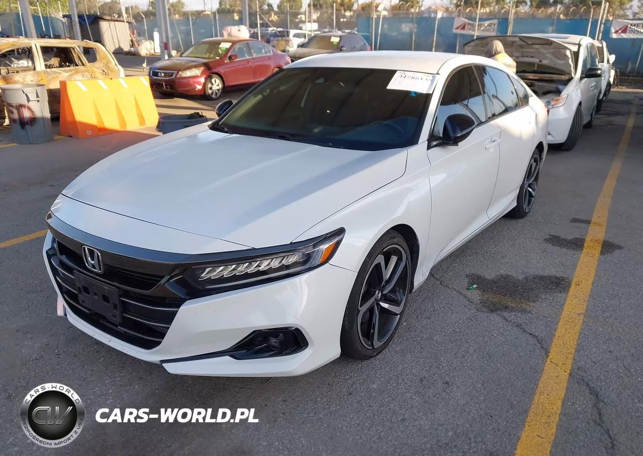 2022 Honda Accord Sport VIN:1HGCV1F33NA109349 - 2