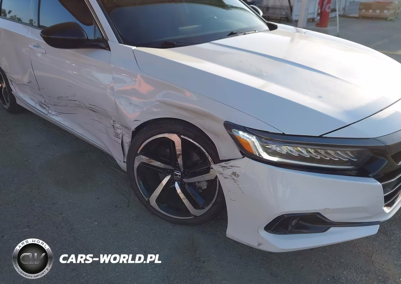 2022 Honda Accord Sport VIN:1HGCV1F33NA109349 - 6