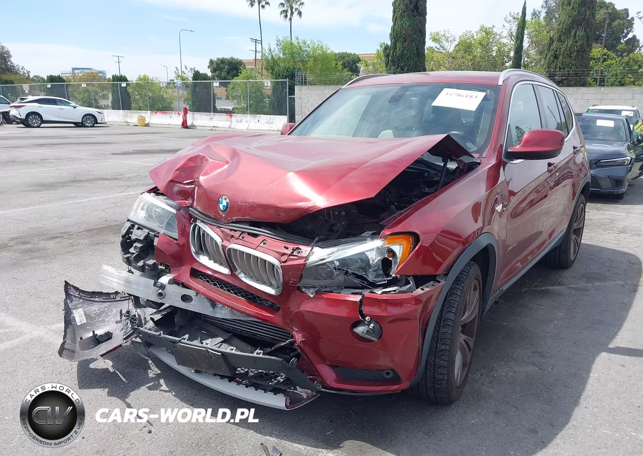 2012 BMW X3 xDrive35I VIN:5UXWX7C59CL737396 - 2