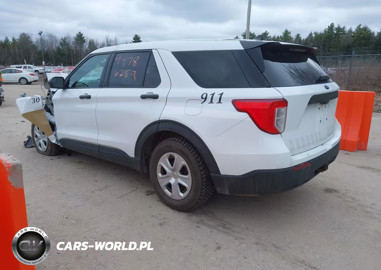 2021 Ford Police Interceptor Utility VIN:1FM5K8AB4MGA41898 - 3