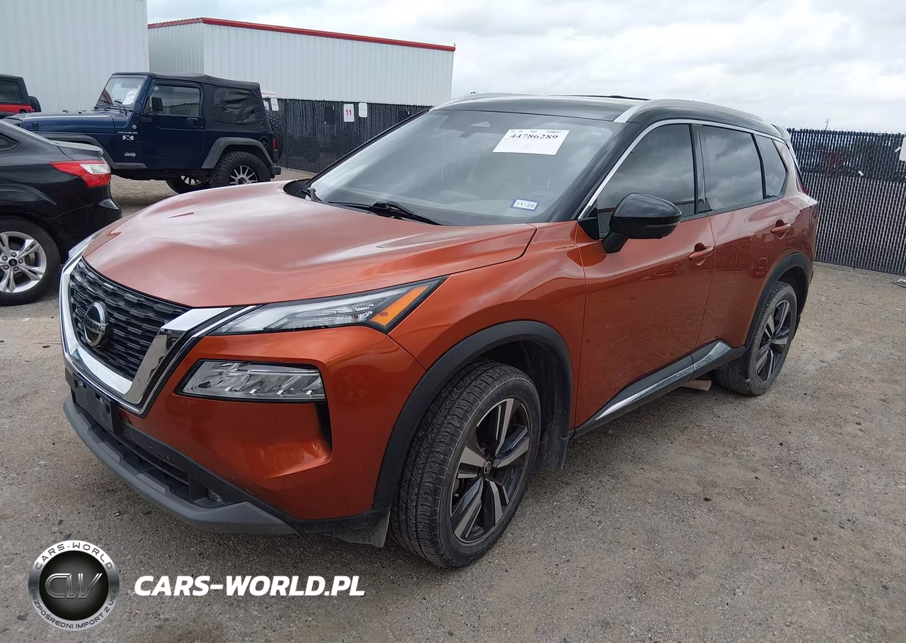 2021 Nissan Rogue Sl Fwd VIN:JN8AT3CA3MW024155 - 2