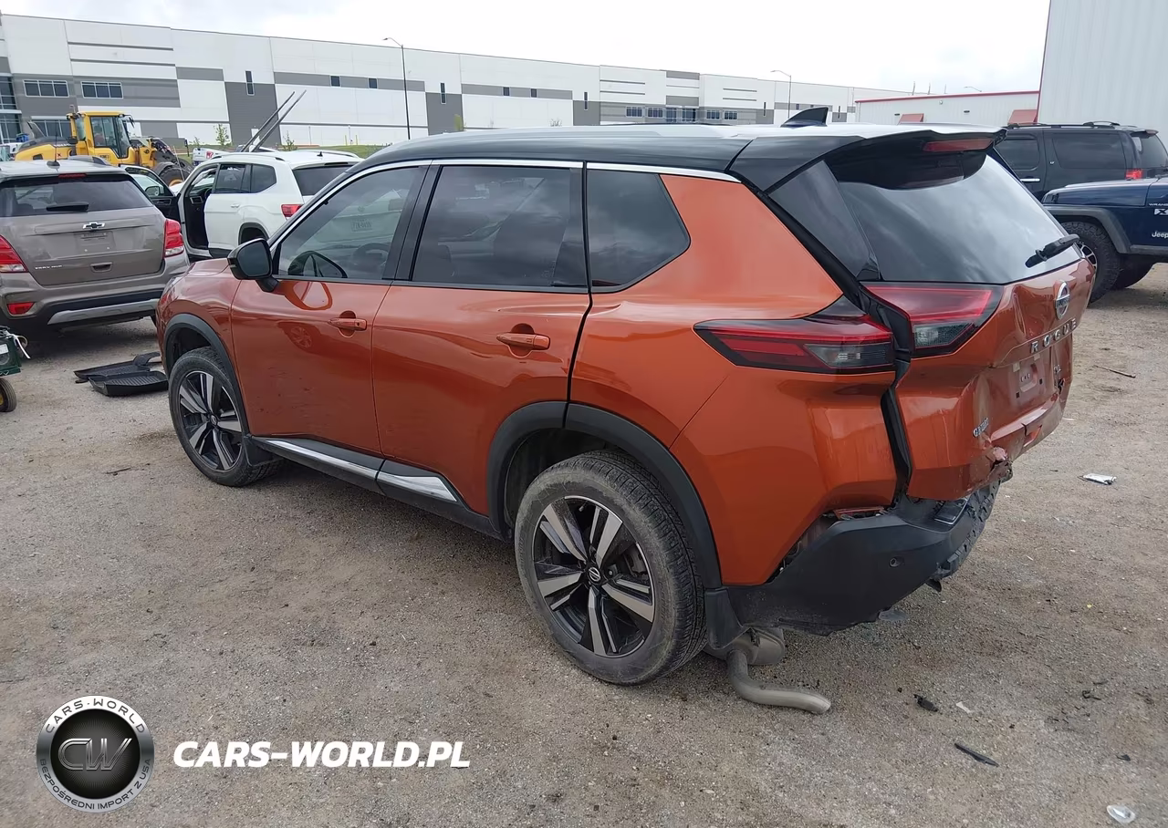 2021 Nissan Rogue Sl Fwd VIN:JN8AT3CA3MW024155 - 3