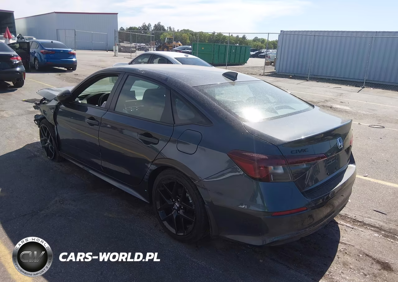 2026 Honda Civic Sport VIN:2HGFE2F51TH544194 - 3