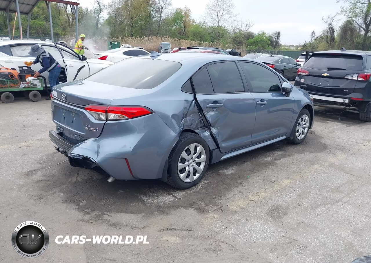2023 Toyota Corolla Hybrid Le VIN:JTDBCMFE6PJ010496 - 4