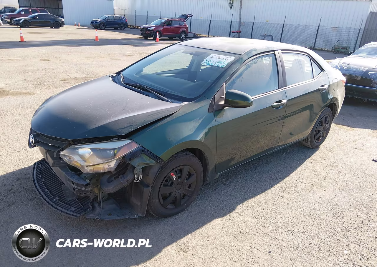 2015 Toyota Corolla Le Eco VIN:5YFBPRHE7FP252741 - 2