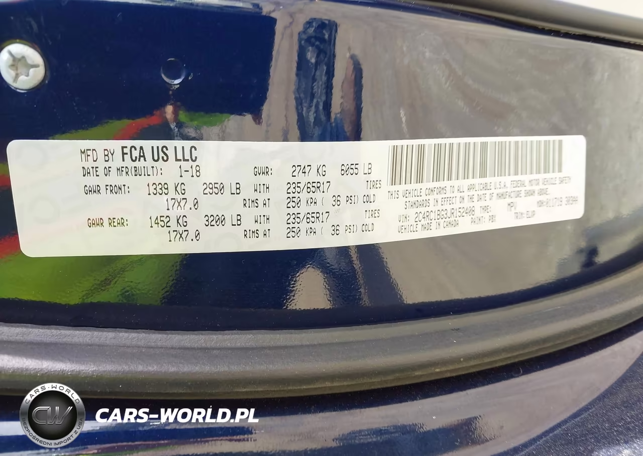 2018 Chrysler Pacifica Touring L VIN:2C4RC1BG3JR152408 - 9