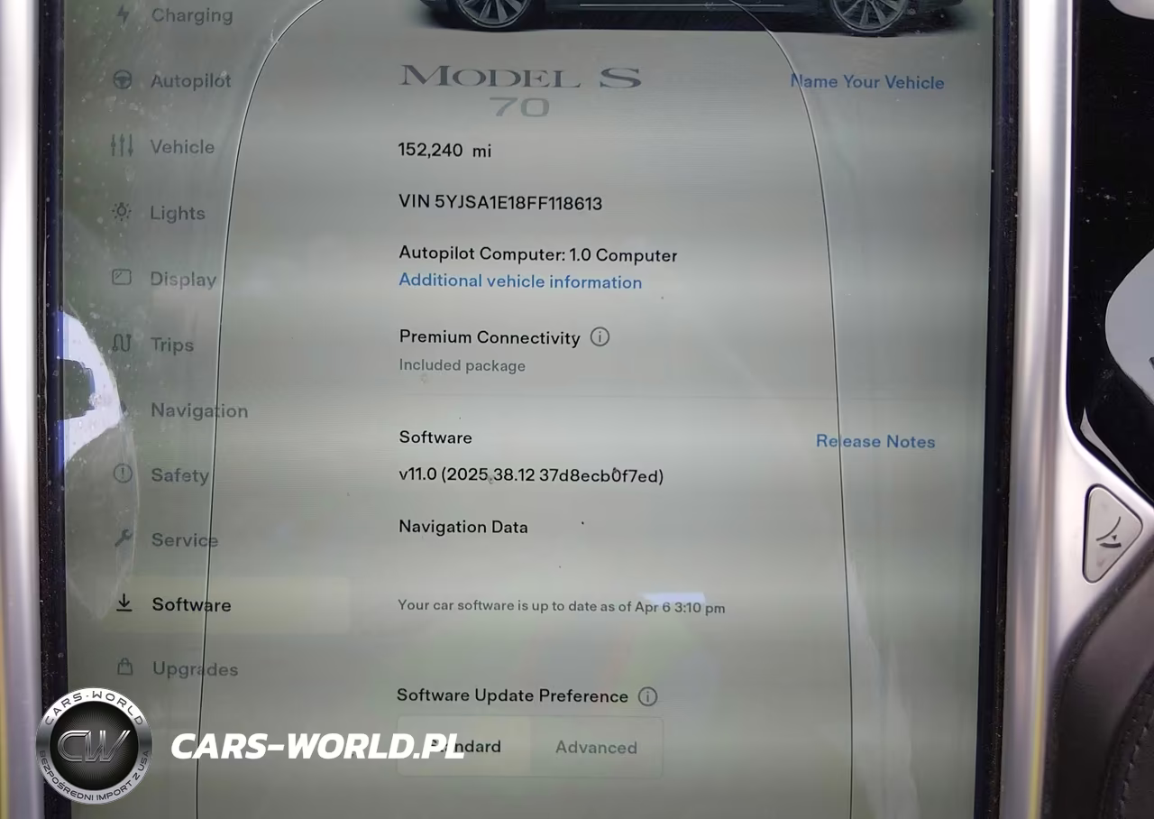 2015 Tesla Model S 60-70-85 VIN:5YJSA1E18FF118613 - 7