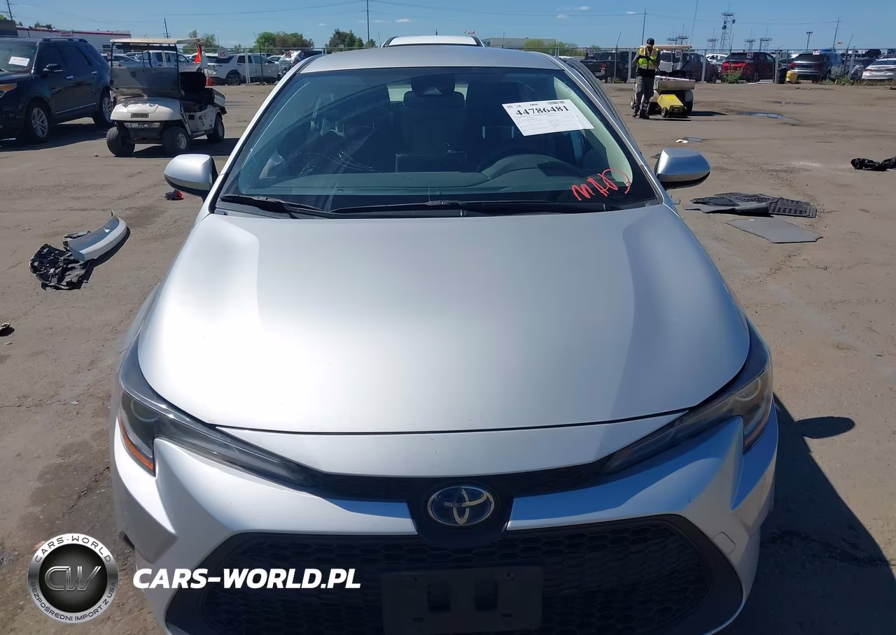 2021 Toyota Corolla Hybrid Le VIN:JTDEAMDE4MJ001653 - 12
