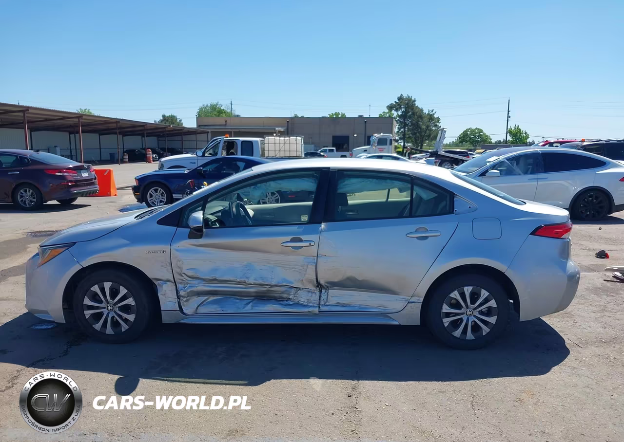 2021 Toyota Corolla Hybrid Le VIN:JTDEAMDE4MJ001653 - 14