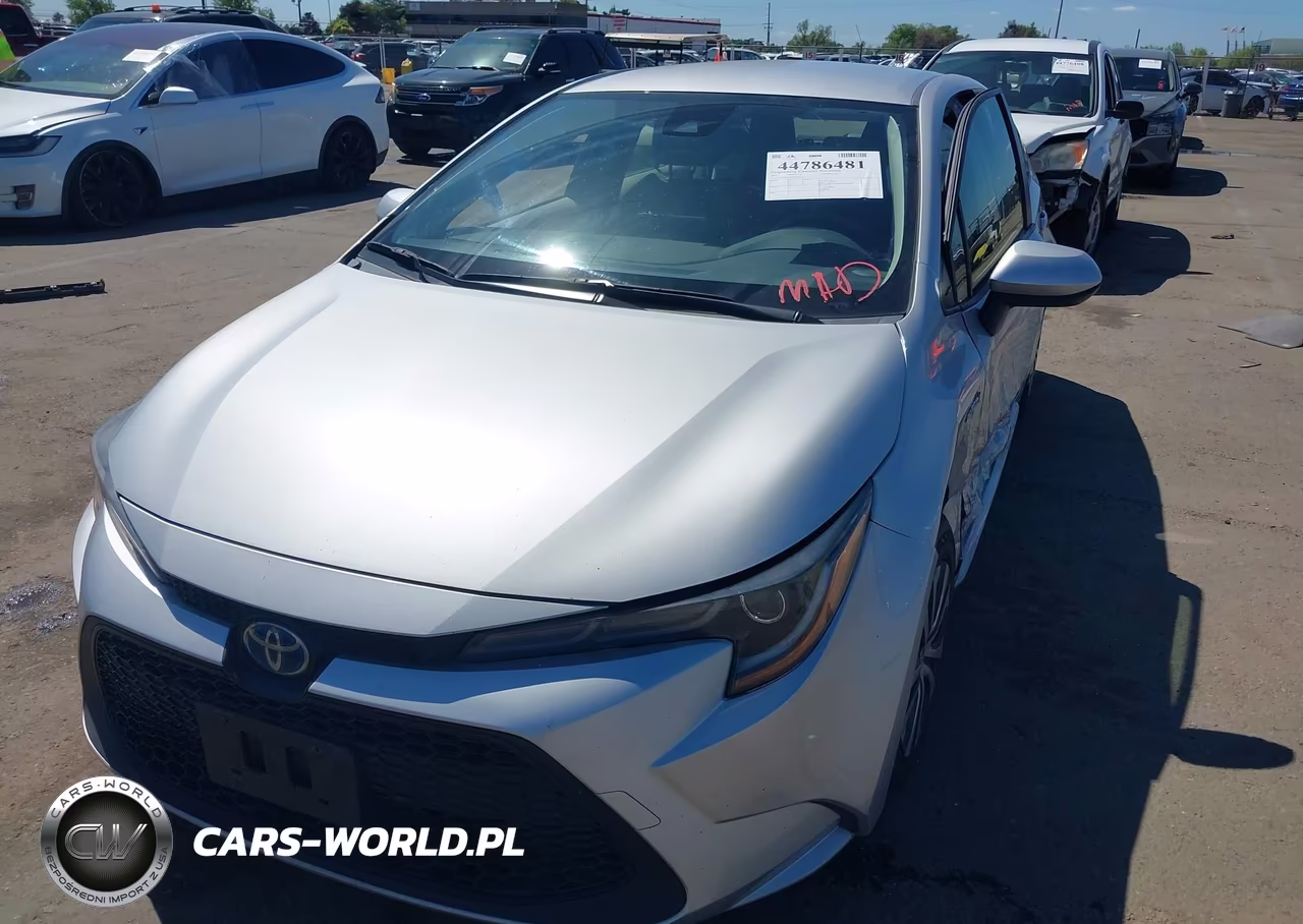 2021 Toyota Corolla Hybrid Le VIN:JTDEAMDE4MJ001653 - 2