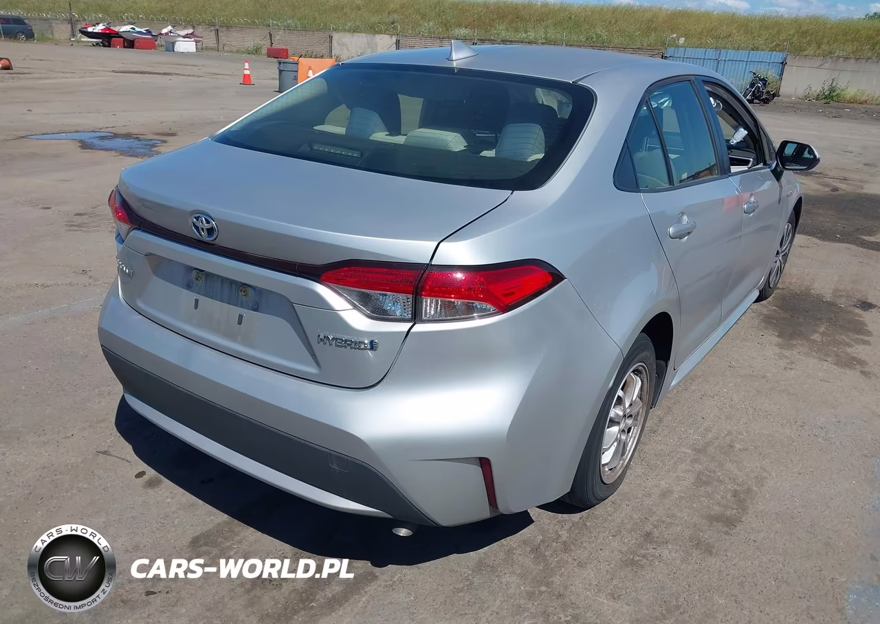 2021 Toyota Corolla Hybrid Le VIN:JTDEAMDE4MJ001653 - 4