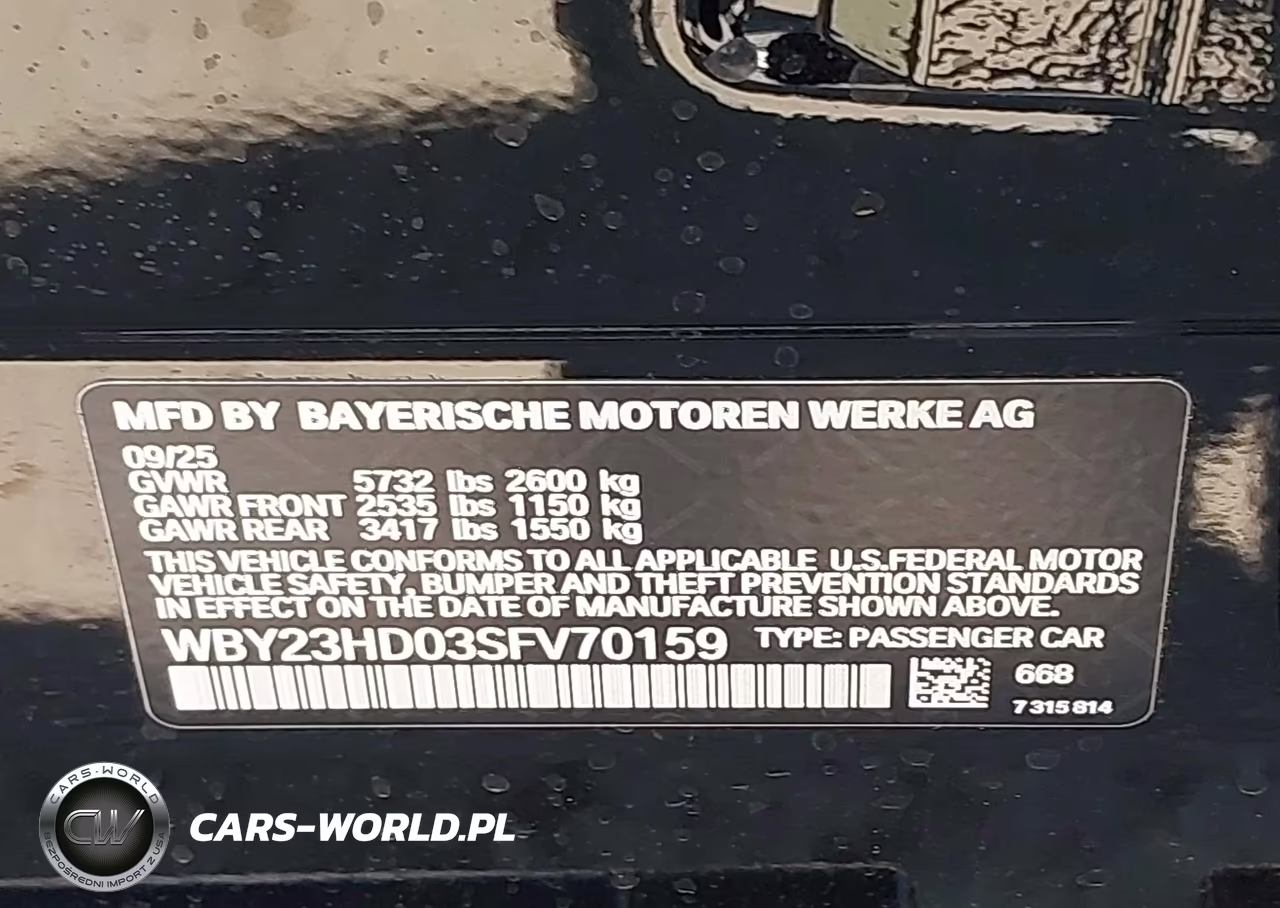 2025 BMW I4 Gran Coupe Edrive40 VIN:WBY23HD03SFV70159 - 21