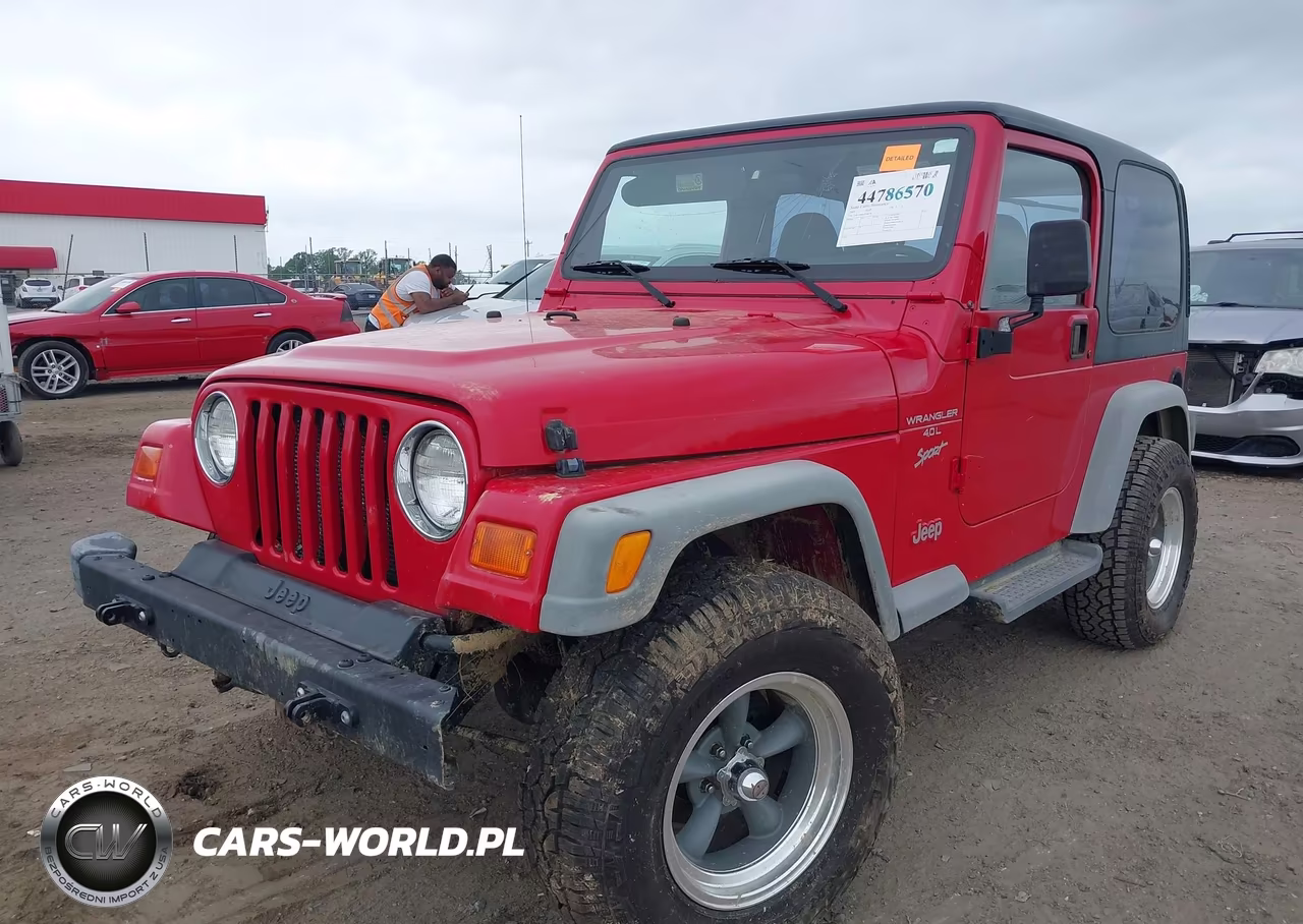 2001 Jeep Wrangler Sport VIN:1J4FA49S61P330778 - 2