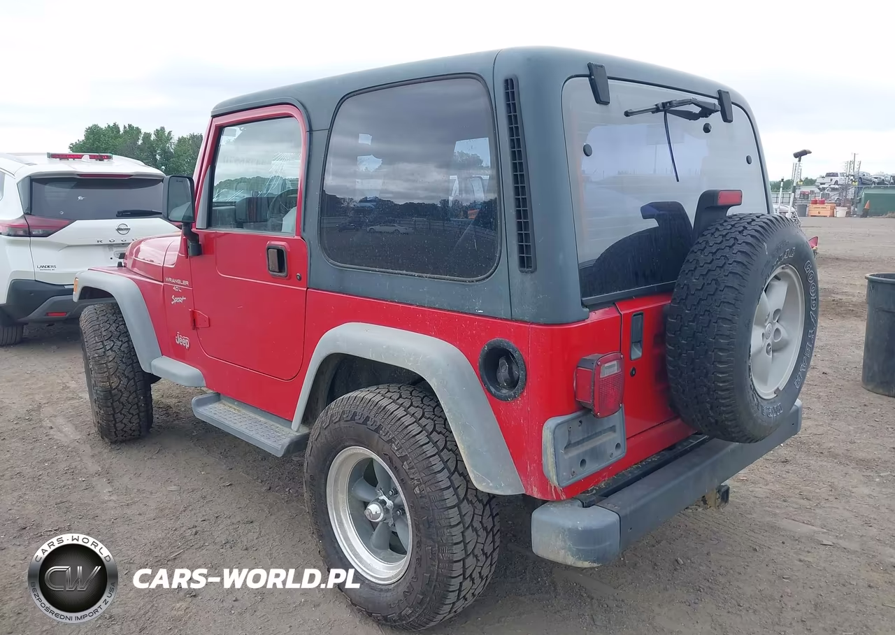 2001 Jeep Wrangler Sport VIN:1J4FA49S61P330778 - 3