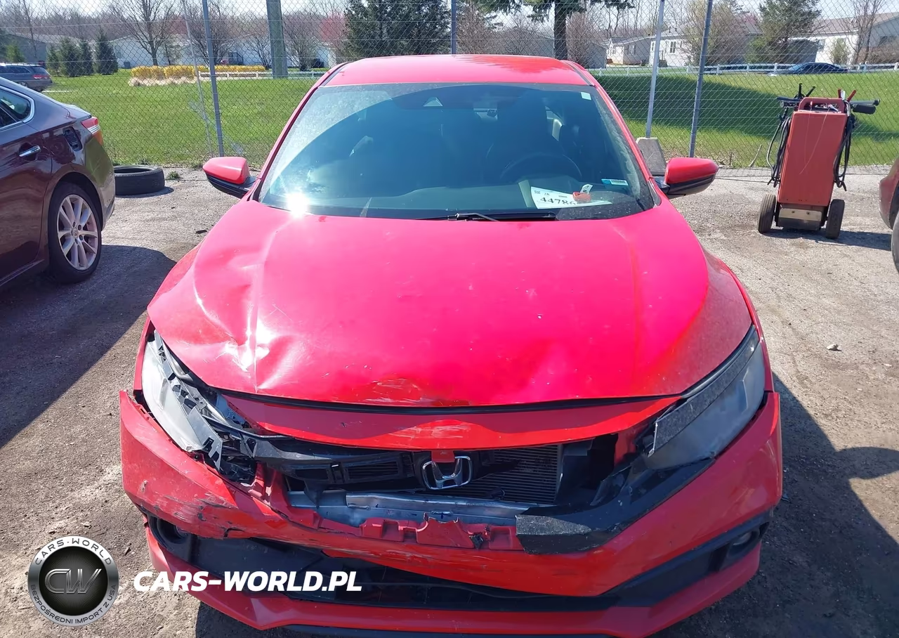 2020 Honda Civic Sport VIN:2HGFC2F8XLH551418 - 12