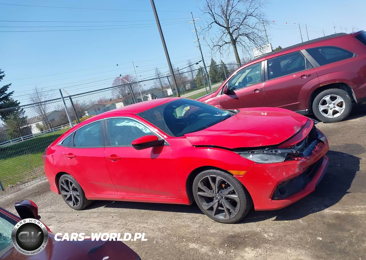 2020 Honda Civic Sport VIN:2HGFC2F8XLH551418 - 13