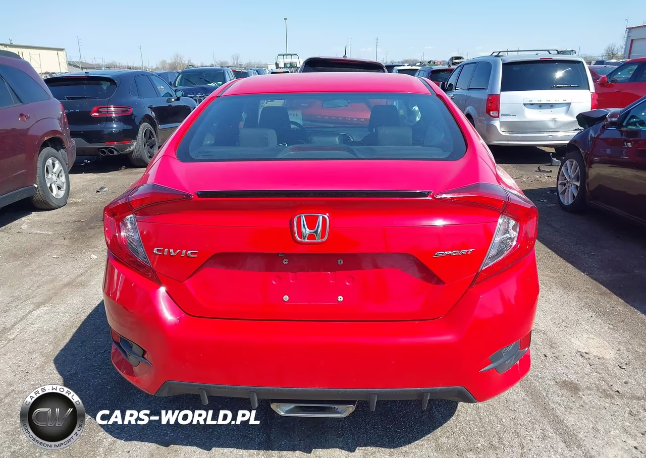 2020 Honda Civic Sport VIN:2HGFC2F8XLH551418 - 16