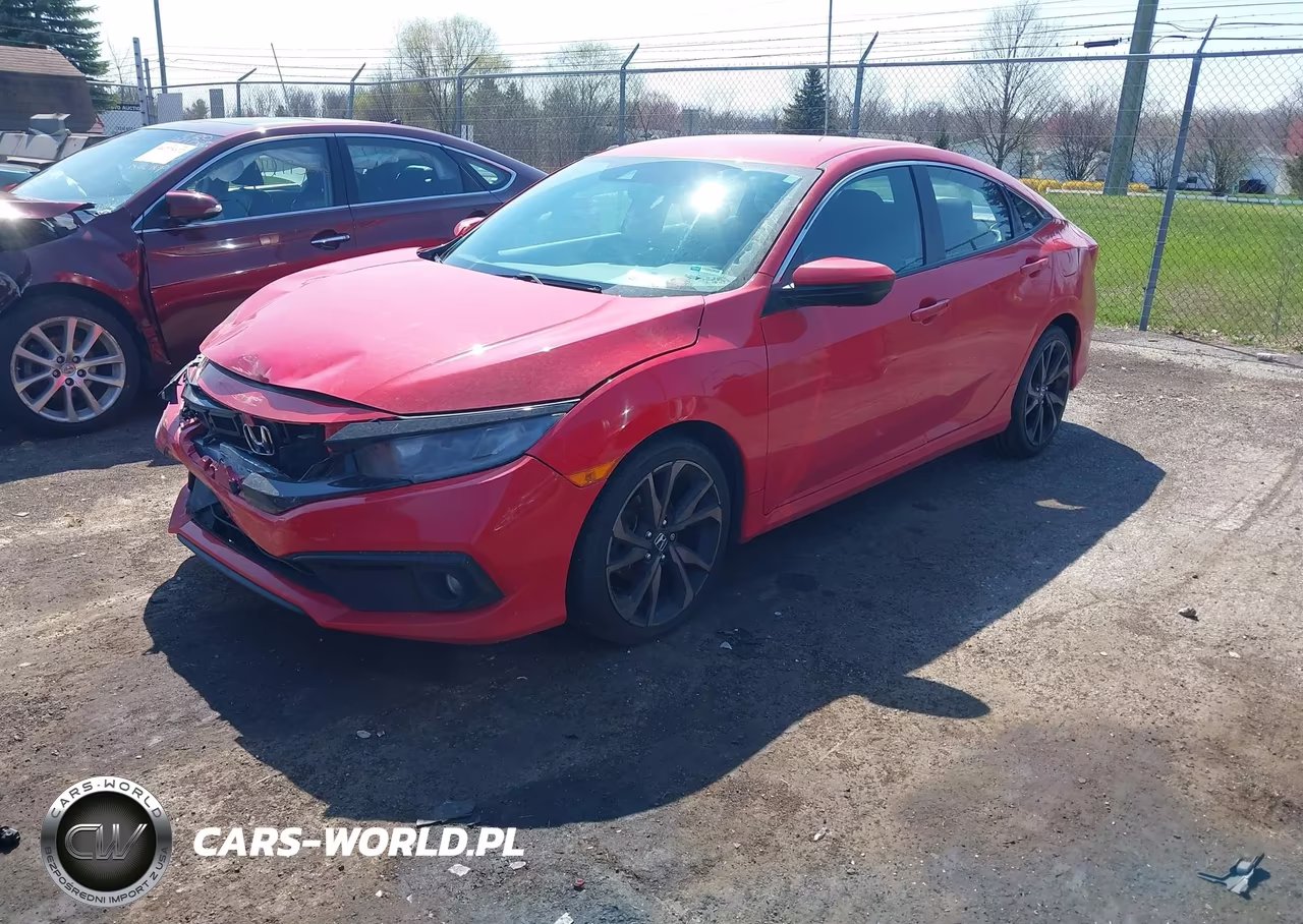 2020 Honda Civic Sport VIN:2HGFC2F8XLH551418 - 2
